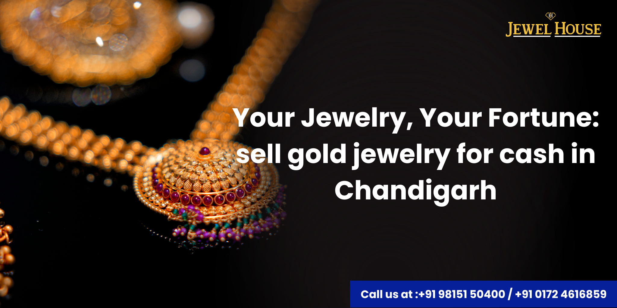 sell gold jewelry for cash in Chandigarh