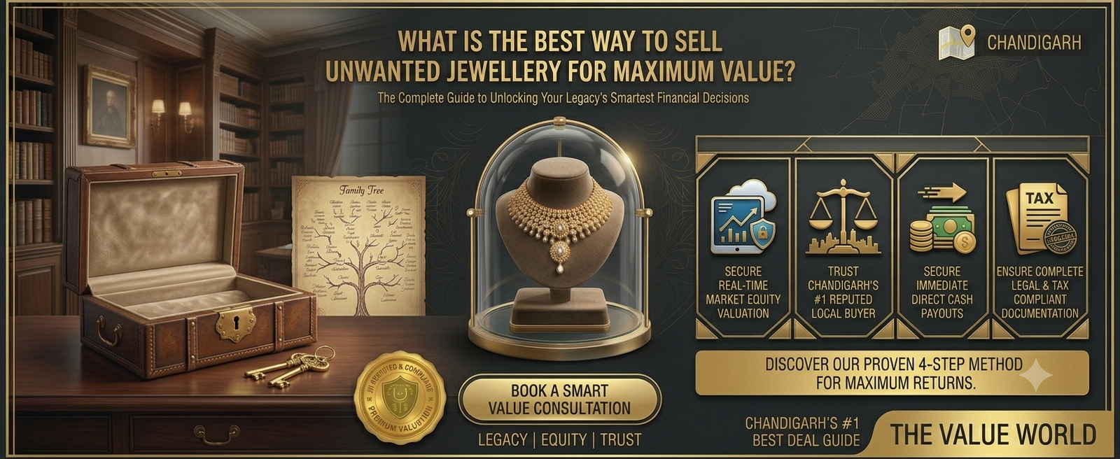 What is the Best Way to Sell Unwanted Jewellery for Maximum Value