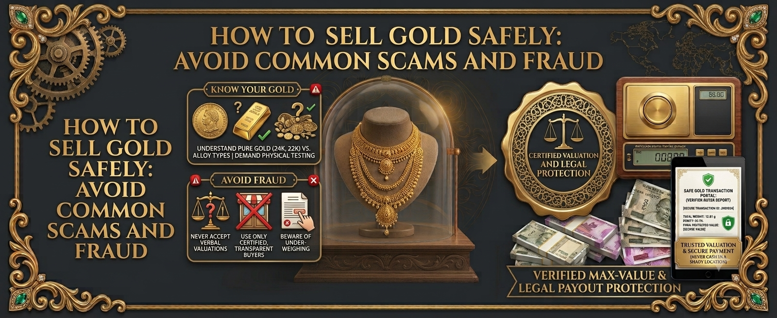 How to Sell Gold Safely