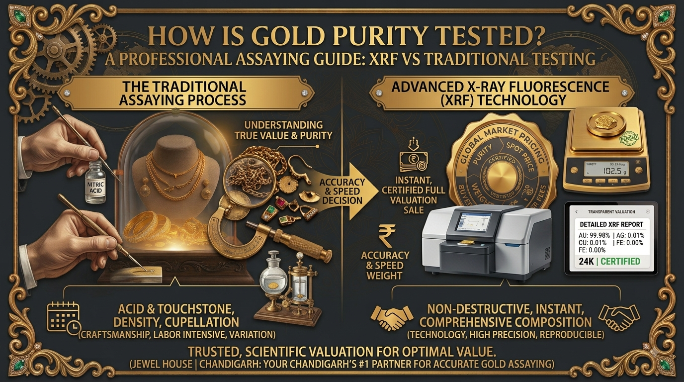 How is Gold Purity Tested XRF