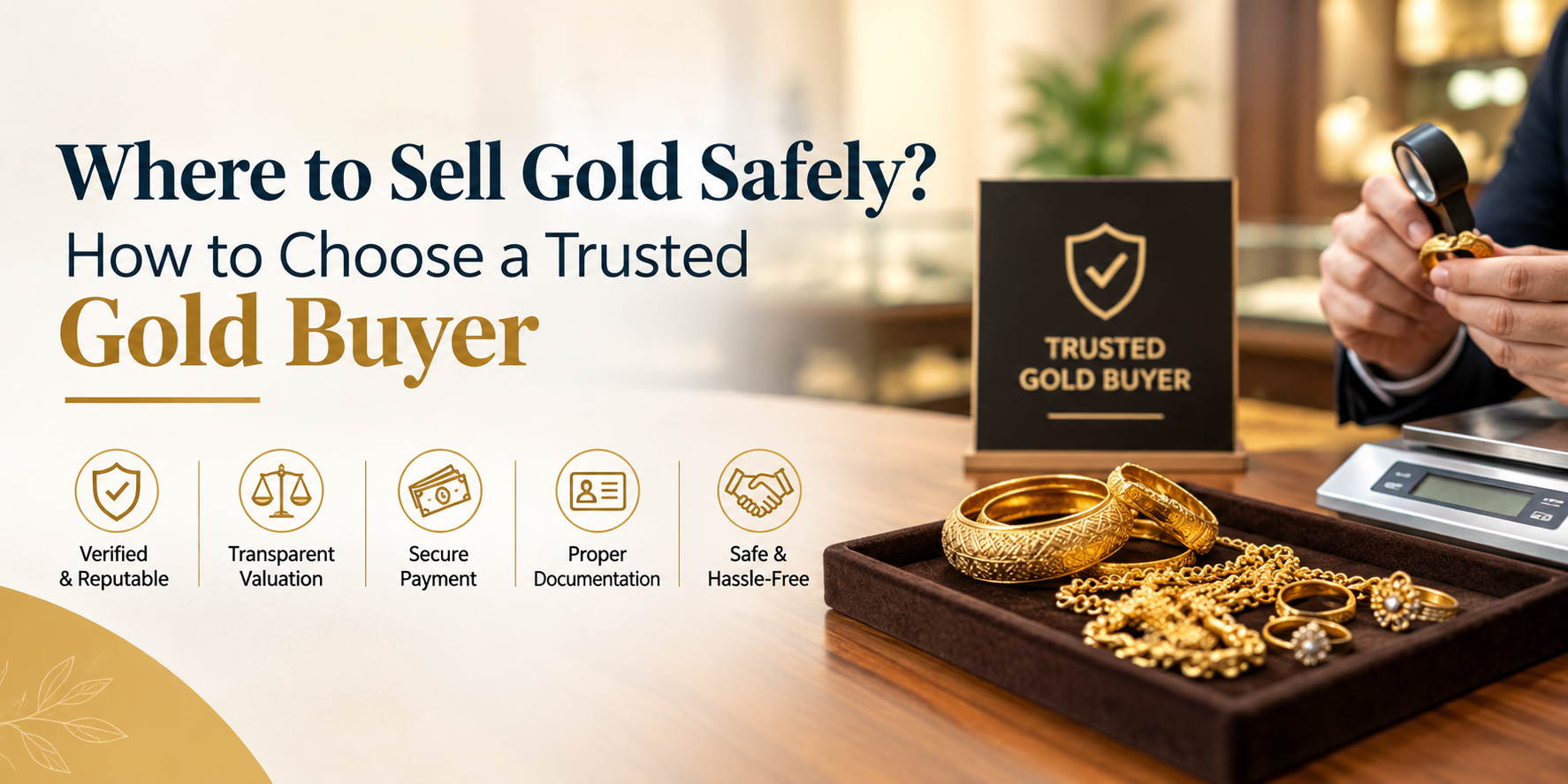 Where to Sell Gold Safely? How to Choose a Trusted Gold Buyer
