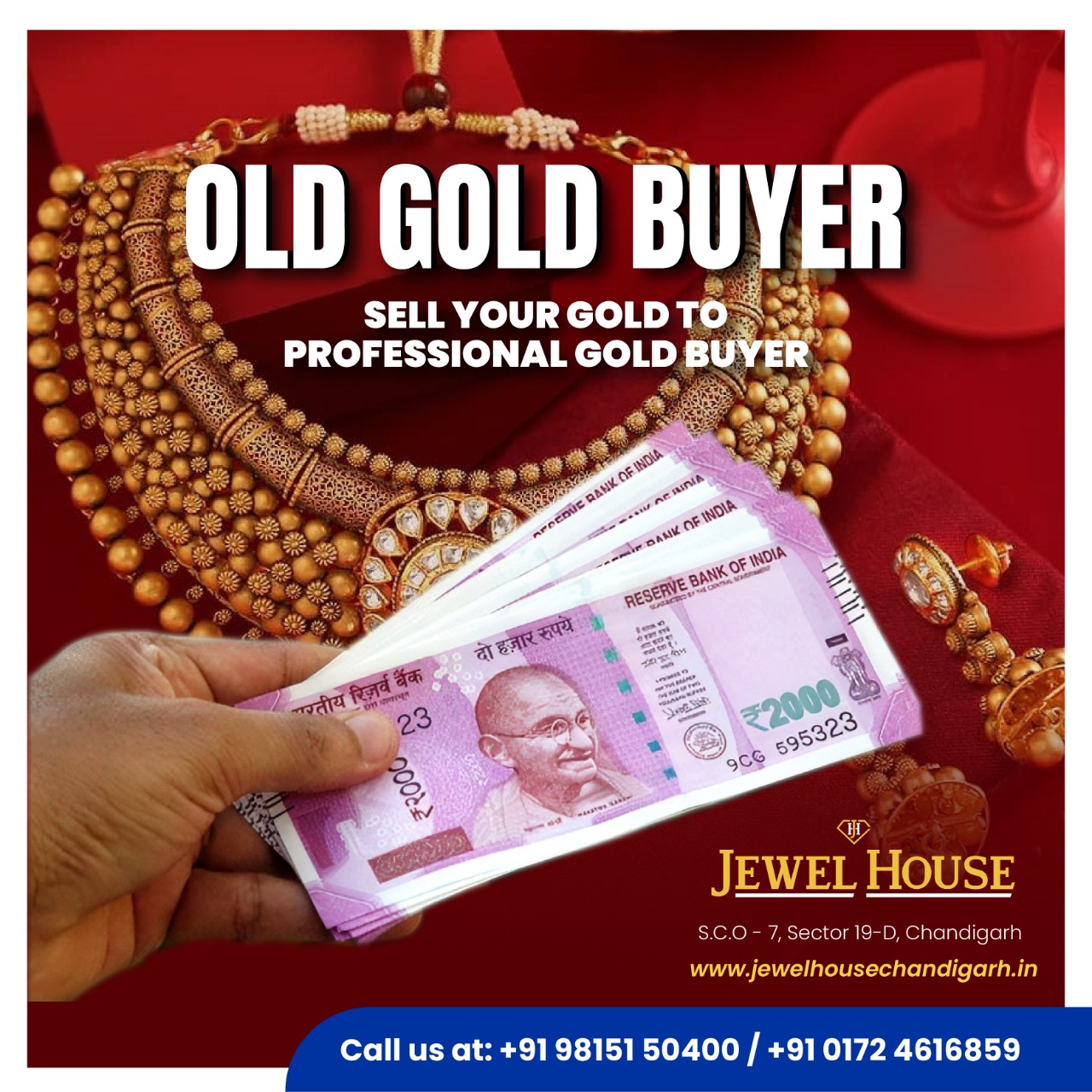Cash for gold in chandigarh
